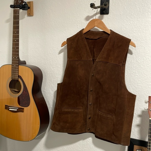 Vintage Schott Rancher Leather Vest - Picture 1 of 4